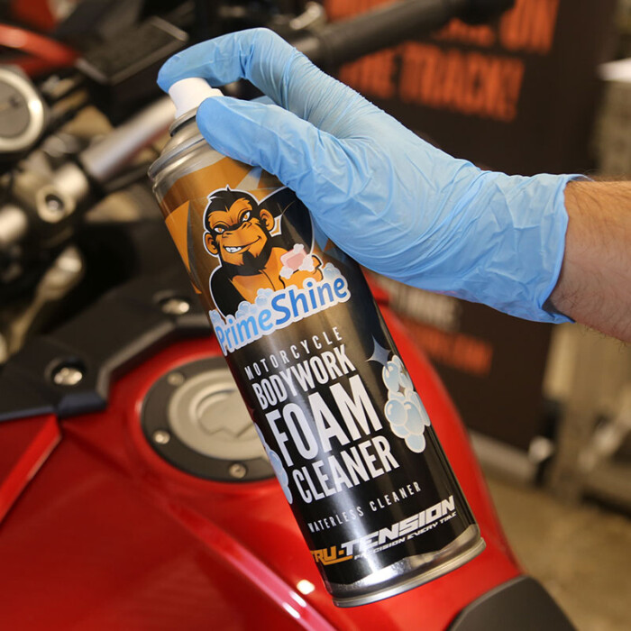 Nettoyant mousse de carrosserie moto PrimeShine – Image 2